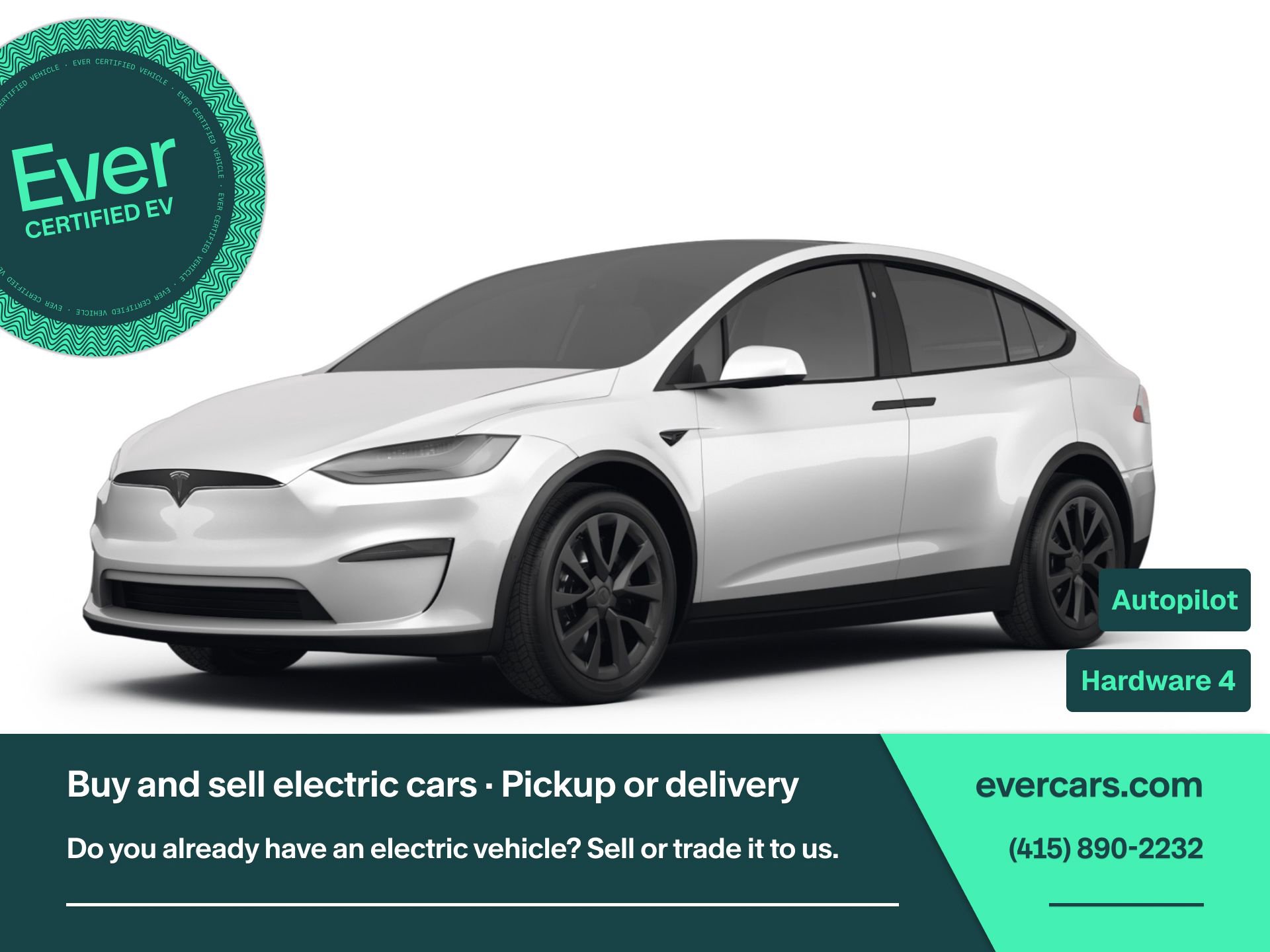 Used 2023 Tesla Model X Plaid AWD/4WD image 1
