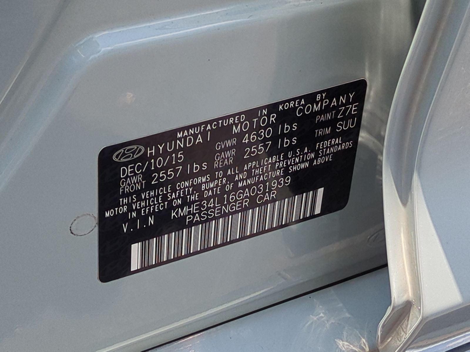Used 2016 Hyundai Sonata Limited w/ Option Group 02 FWD image 35
