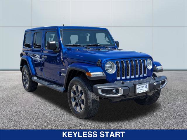Used 2018 Jeep Wrangler Unlimited Sahara w/ Uconnect 4C Nav & Sound Group AWD/4WD image 7