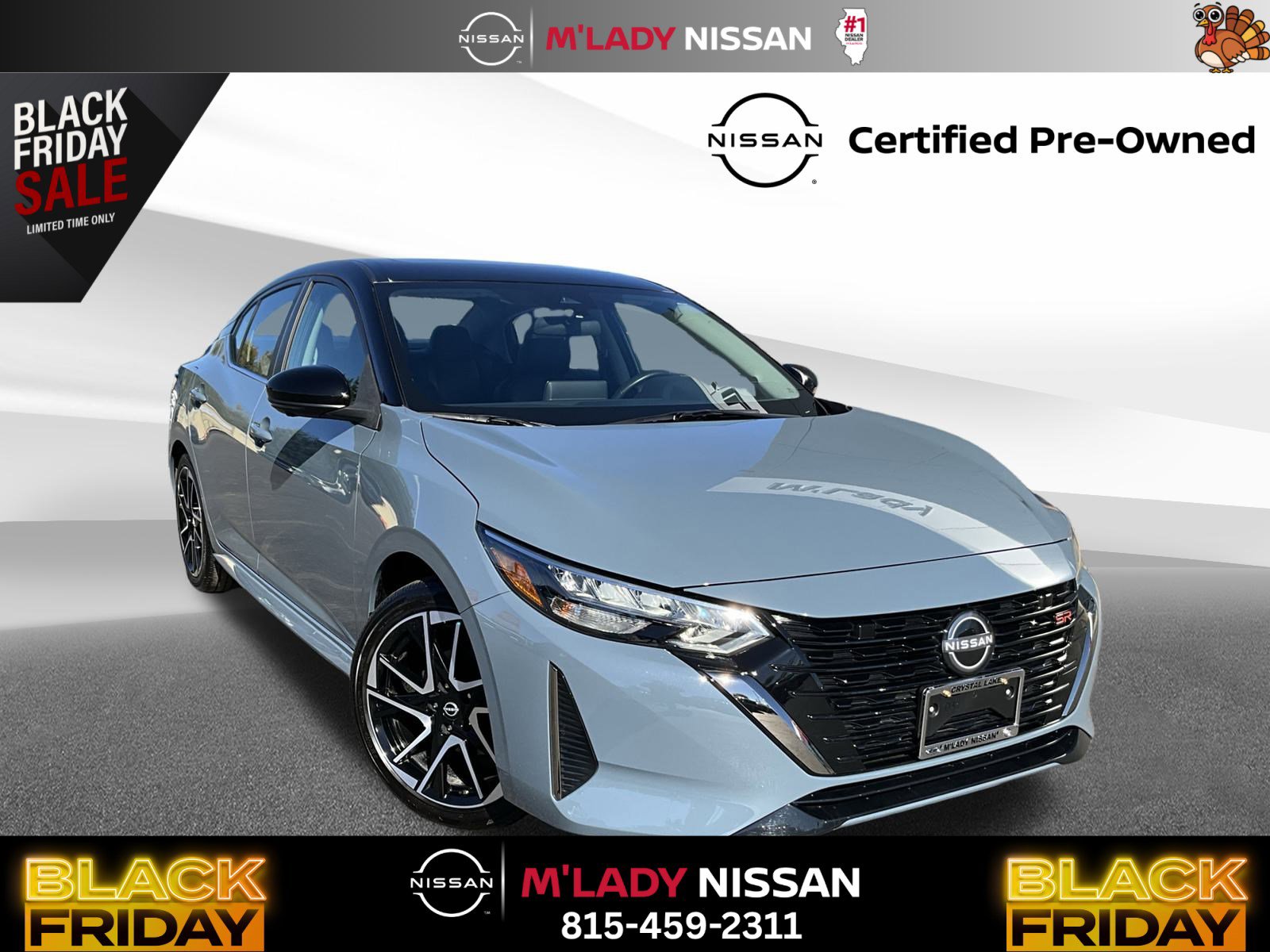 Certified 2024 Nissan Sentra SR w/ SR Premium Package