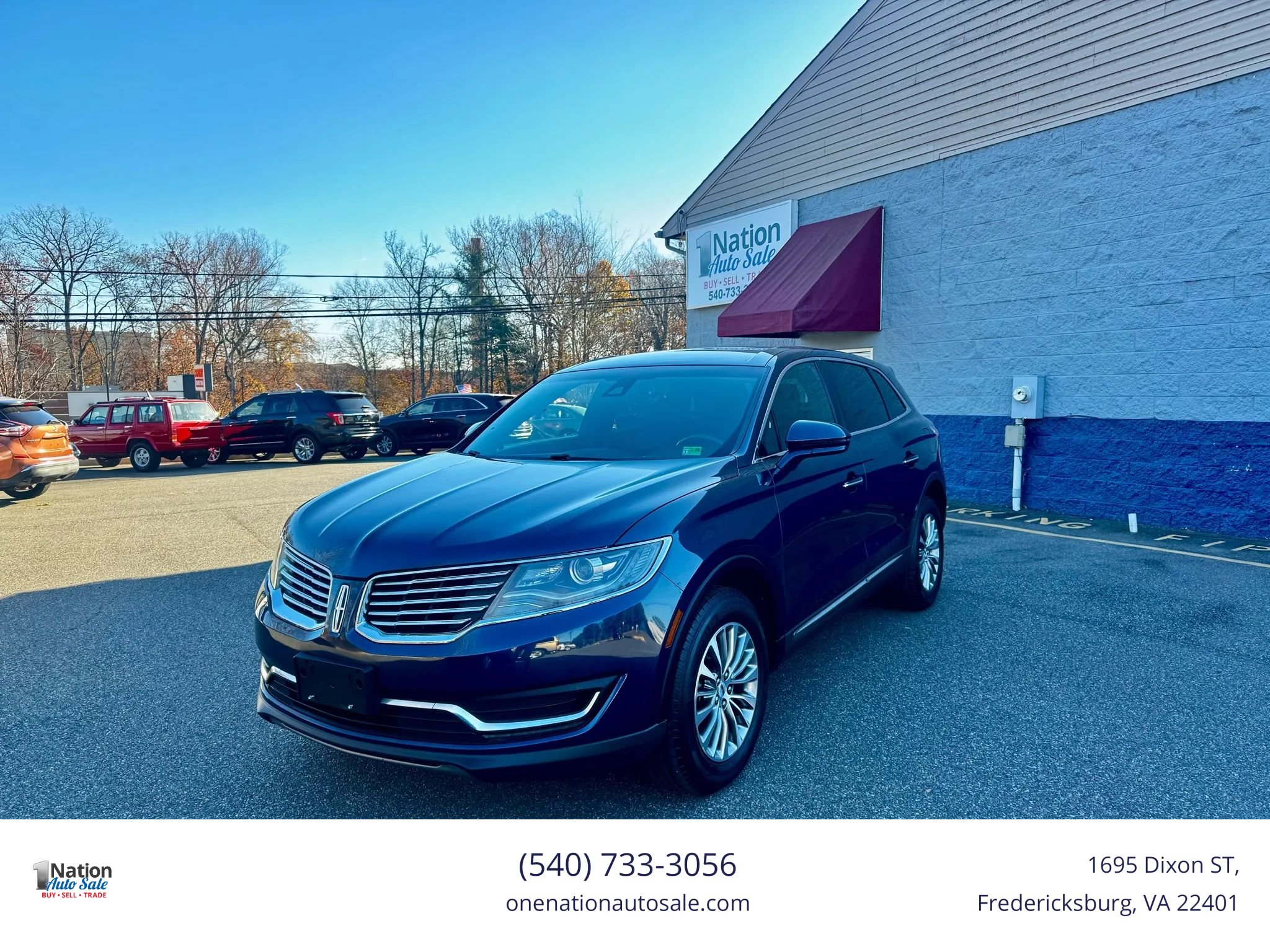 Used 2017 Lincoln MKX Select w/ Select Plus Package AWD/4WD image 1