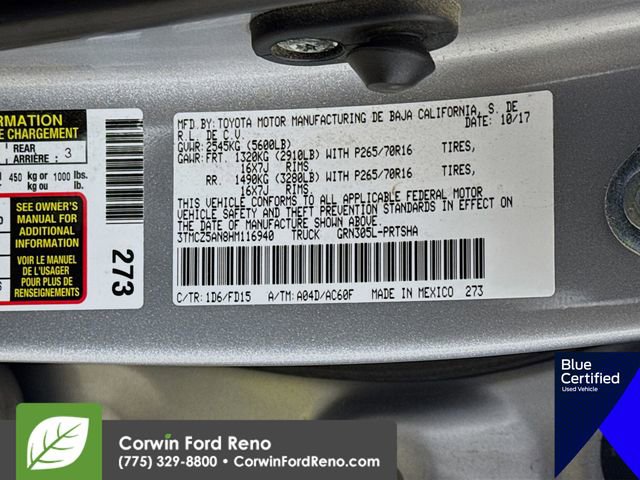 Used 2017 Toyota Tacoma TRD Off-Road image 35