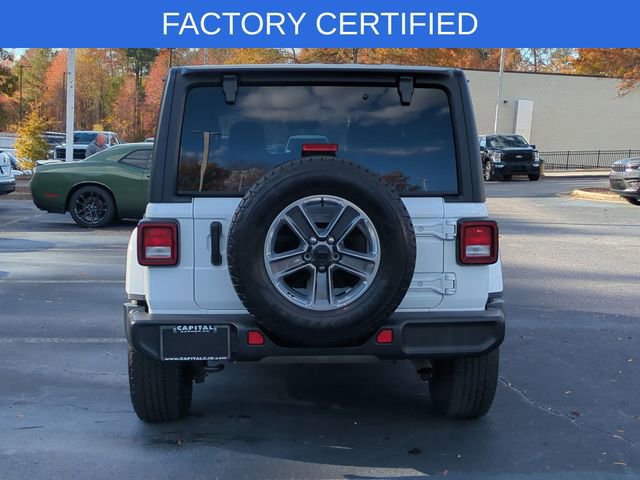 Certified 2021 Jeep Wrangler Unlimited Sahara image 4