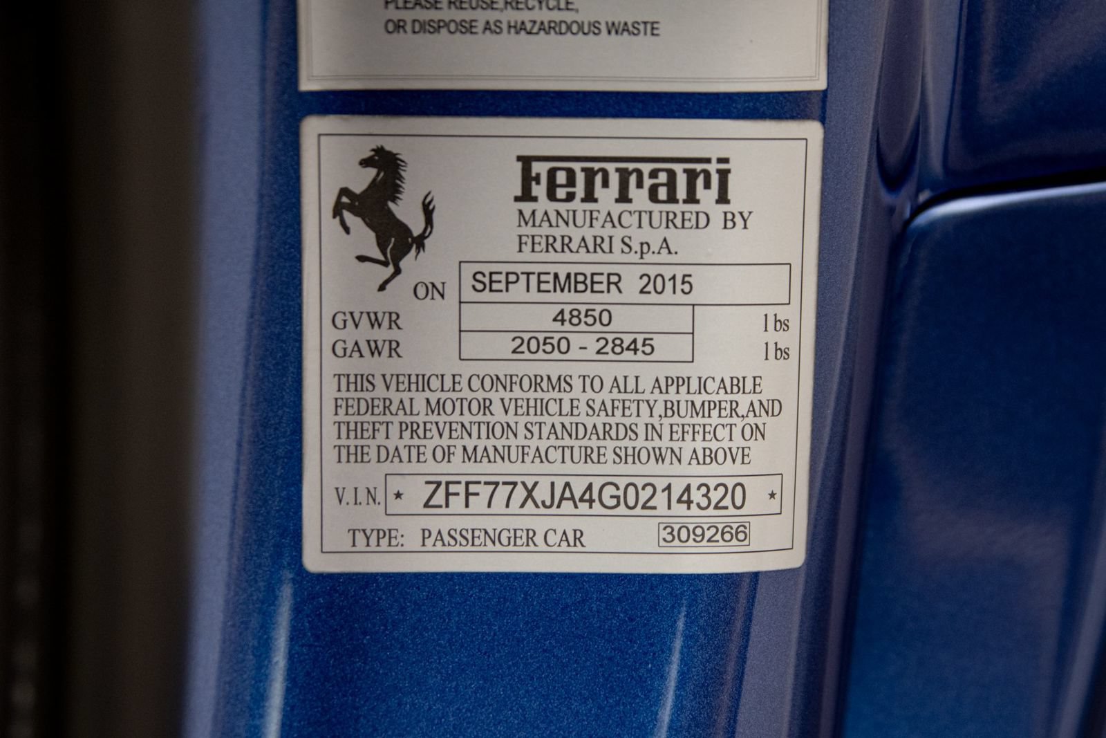 Used 2016 Ferrari California T RWD image 54