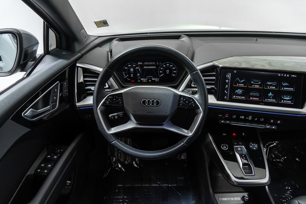 Used 2023 Audi Q4 e-tron Prestige w/ Black Optic Package AWD/4WD image 14