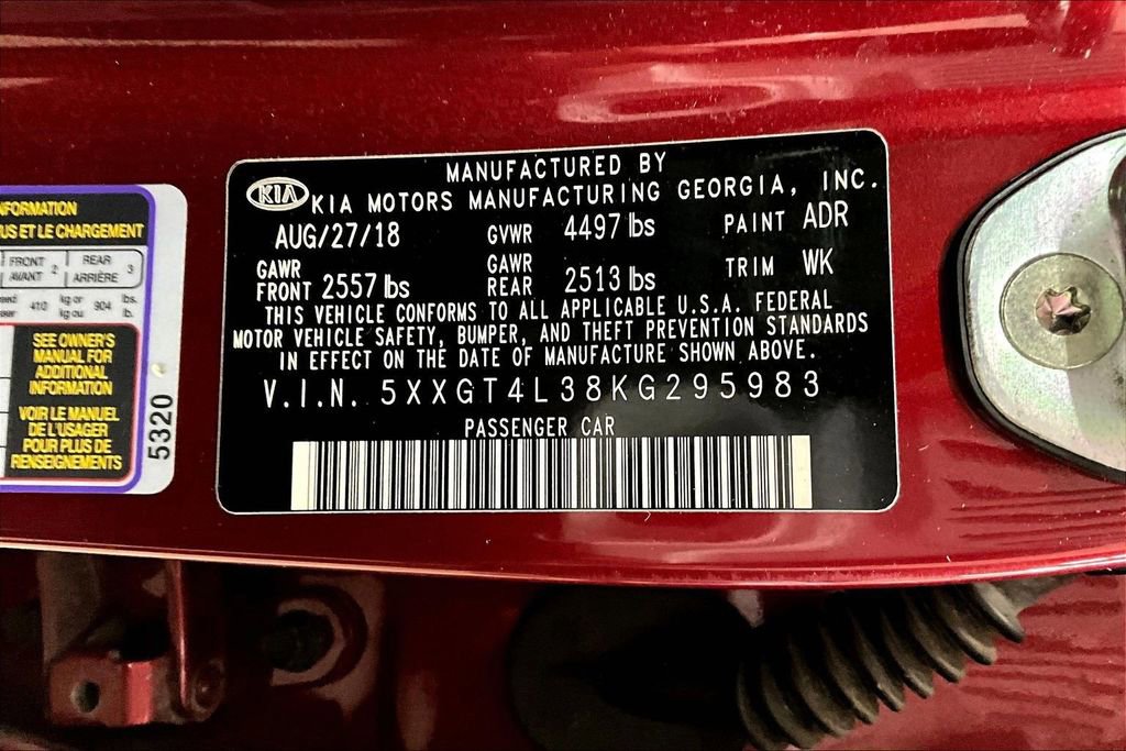 Used 2019 Kia Optima S image 18