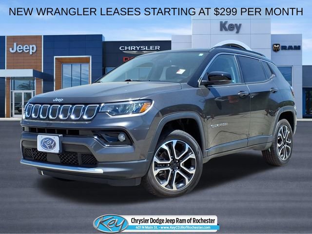 Used 2022 Jeep Compass Limited AWD/4WD image 1