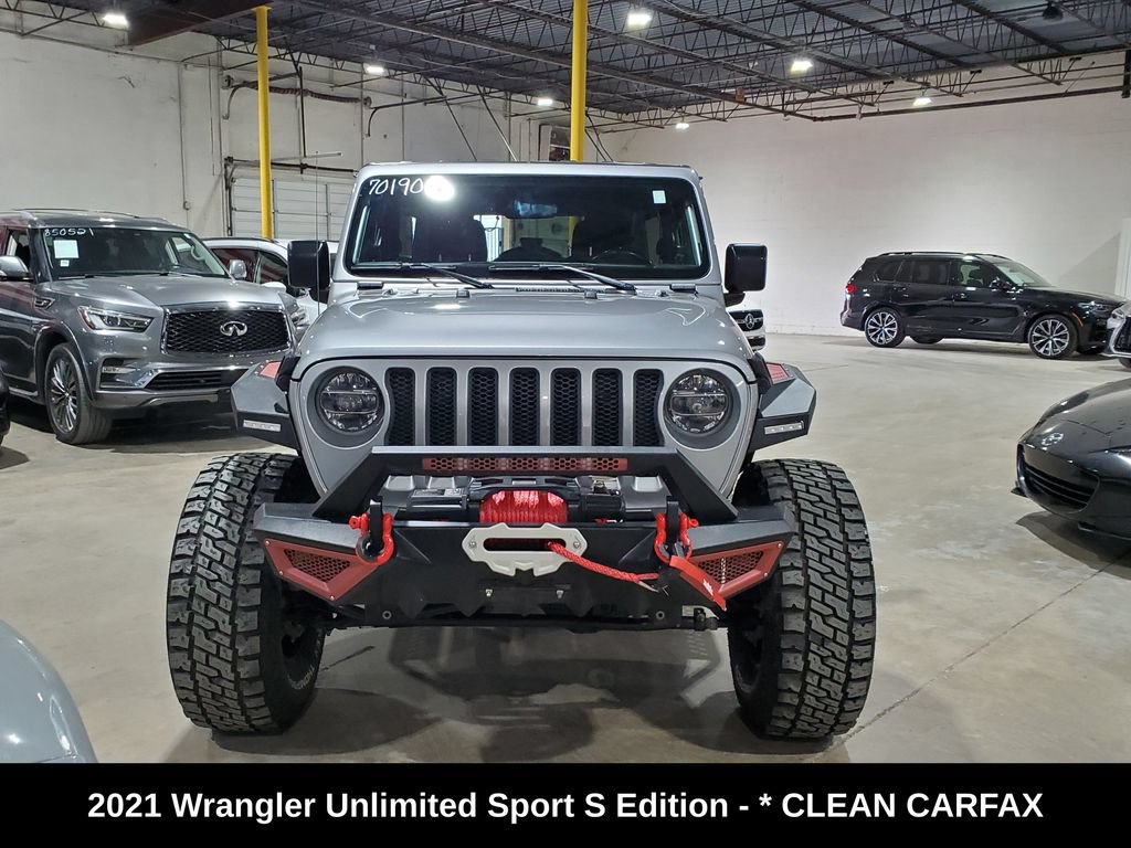 Used 2021 Jeep Wrangler Unlimited Sport AWD/4WD image 2
