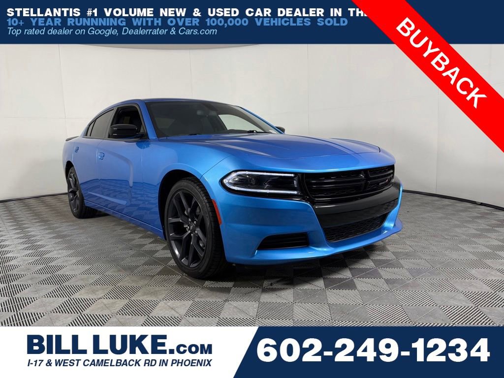 Used 2023 Dodge Charger SXT w/ Blacktop Package RWD image 1