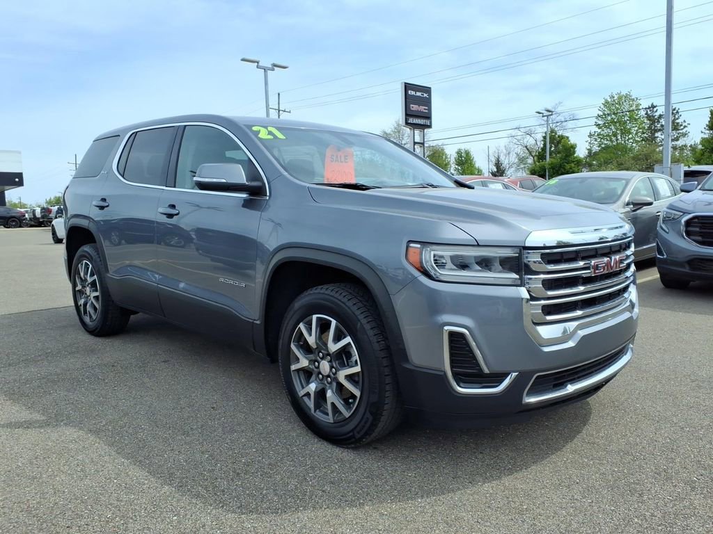 Used 2021 GMC Acadia SLE FWD image 3