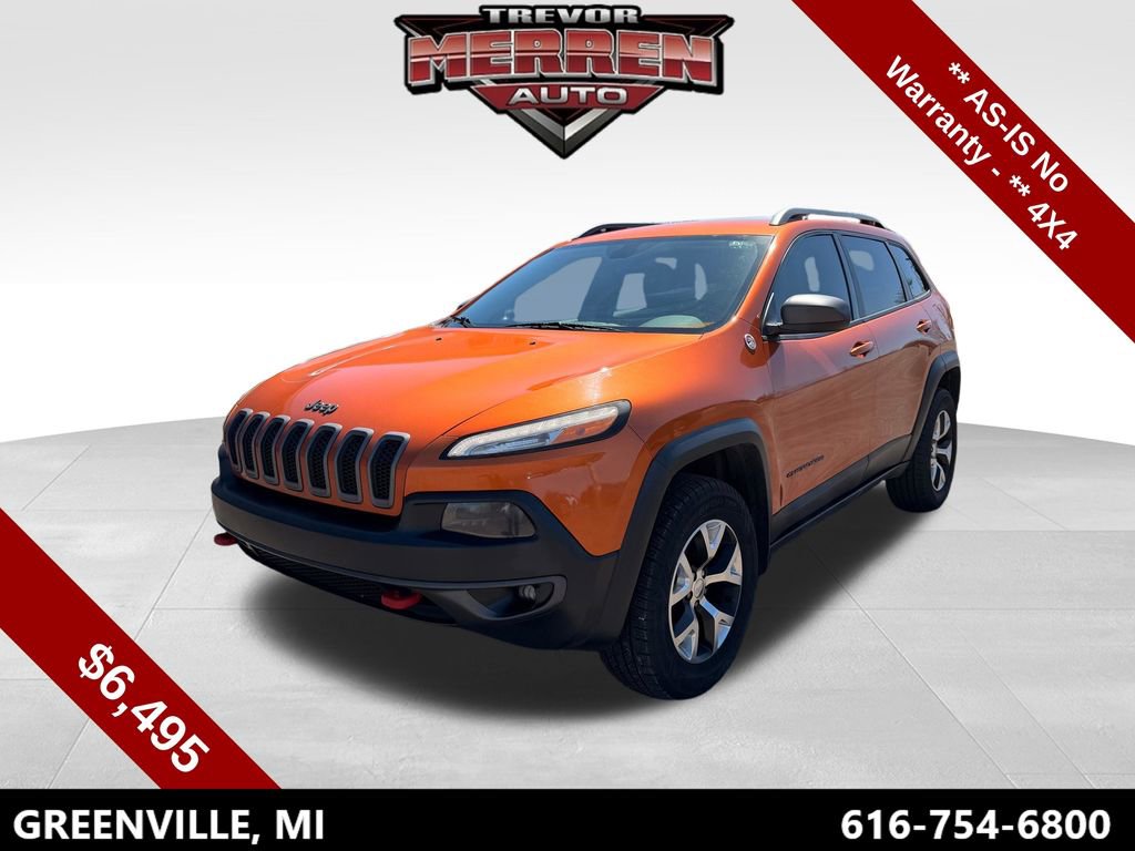 Used 2014 Jeep Cherokee Trailhawk w/ Leather Interior Group