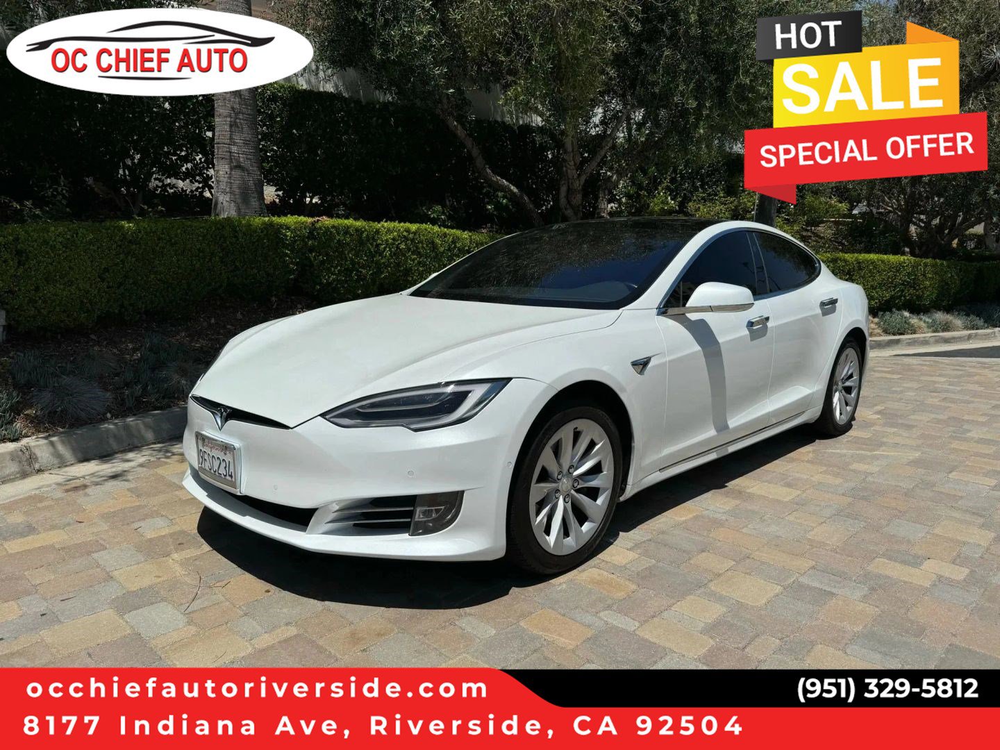 Used 2018 Tesla Model S 100D AWD/4WD image 1
