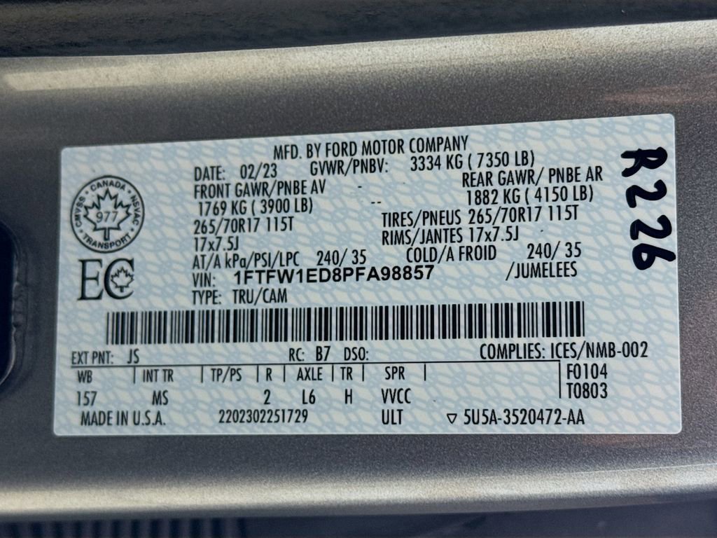 Used 2023 Ford F150 XLT w/ Equipment Group 301A Mid image 27