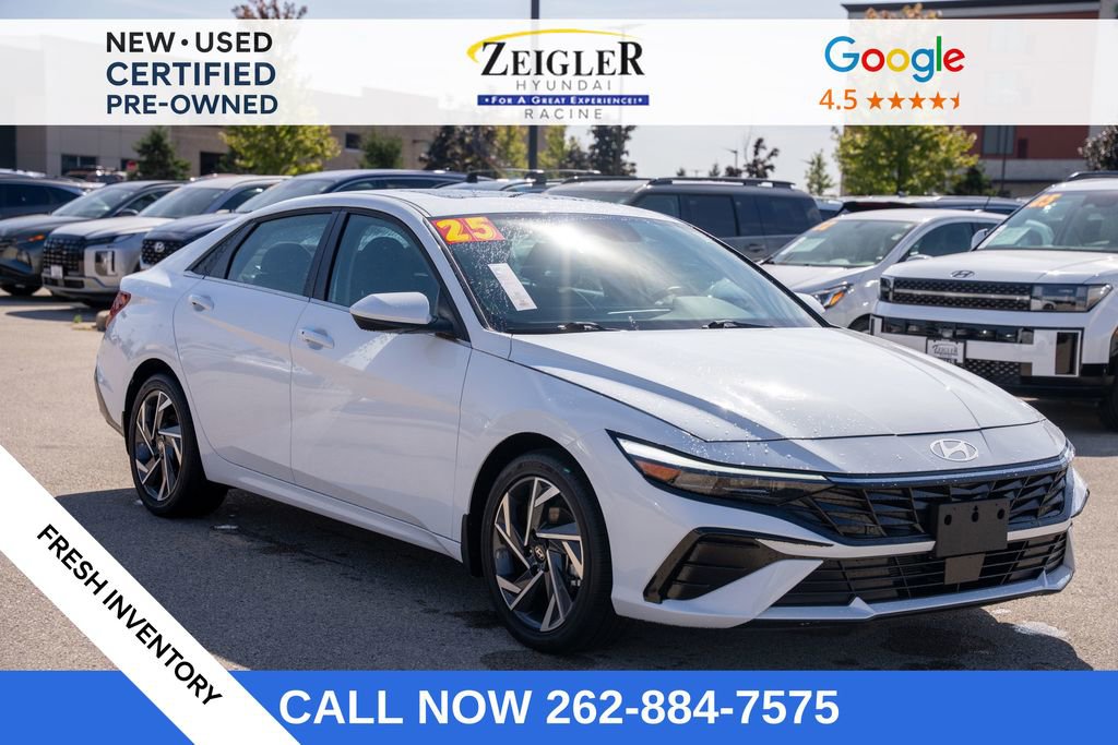 Certified 2025 Hyundai Elantra SEL