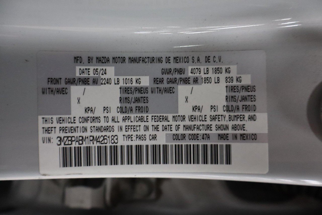 Used 2024 MAZDA MAZDA3 s FWD image 26