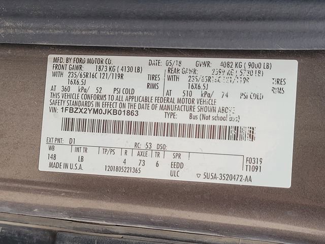 Used 2018 Ford Transit 350 XLT image 20