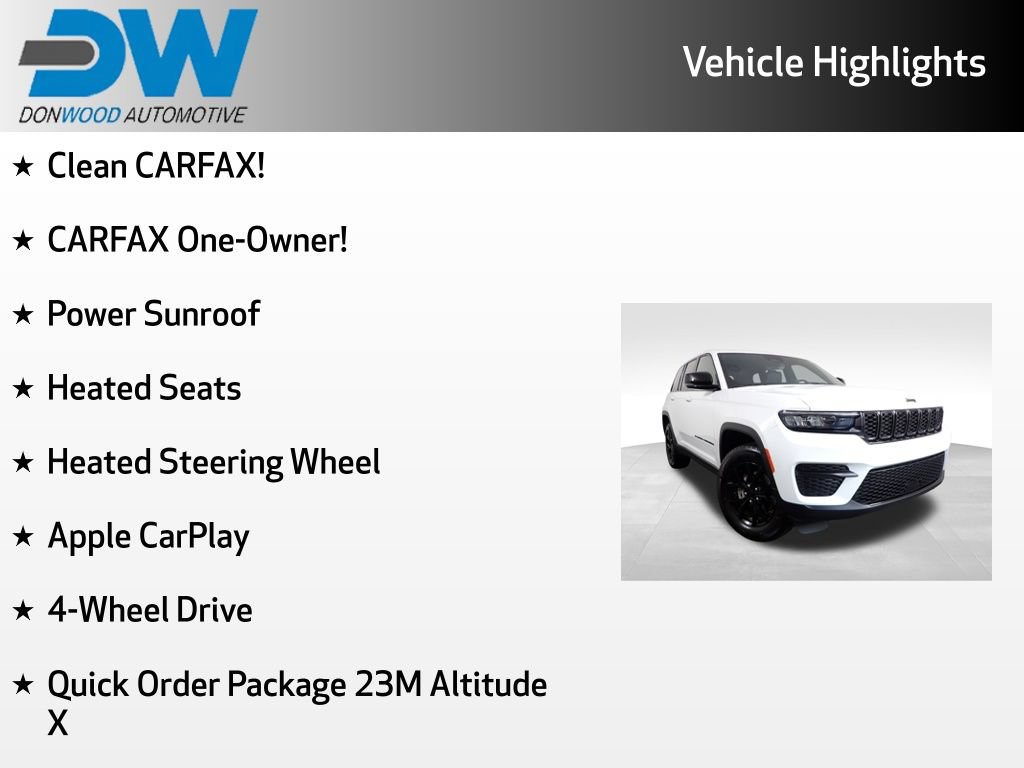 Used 2025 Jeep Grand Cherokee Altitude AWD/4WD image 6