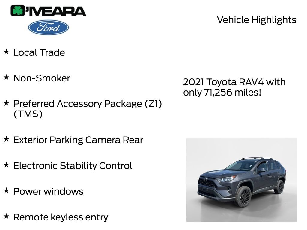 Used 2021 Toyota RAV4 XLE AWD/4WD image 7