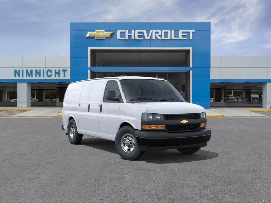 New 2025 Chevrolet Express 3500 w/ Driver Convenience Package RWD image 1