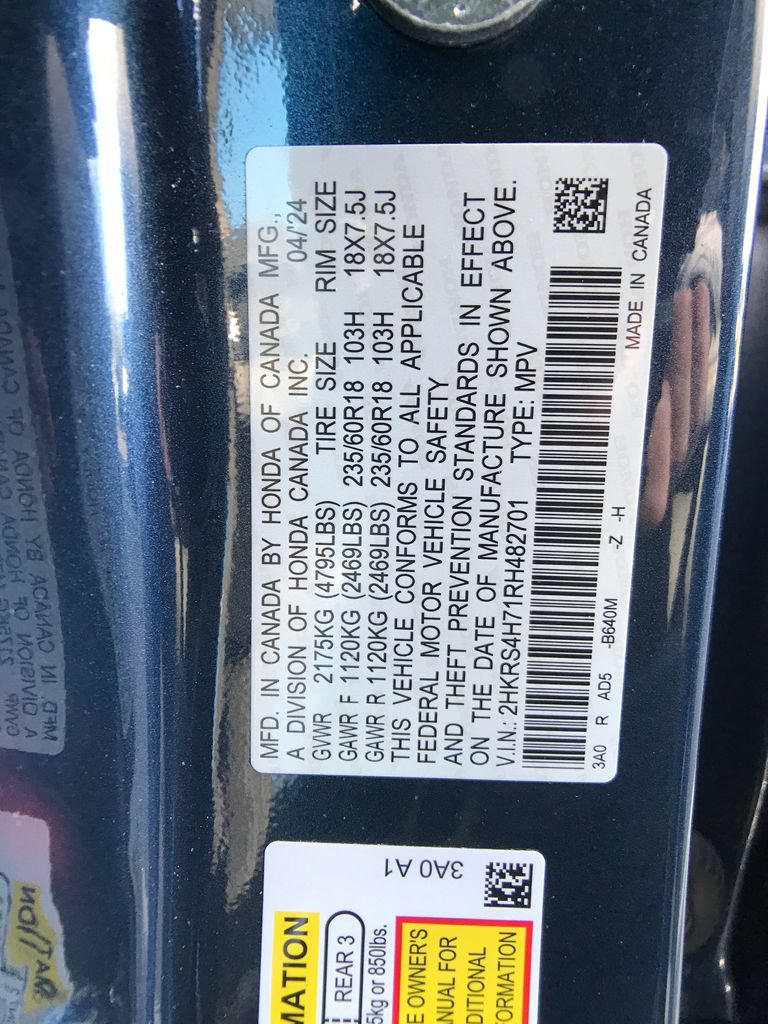 Certified 2024 Honda CR-V EX-L image 16
