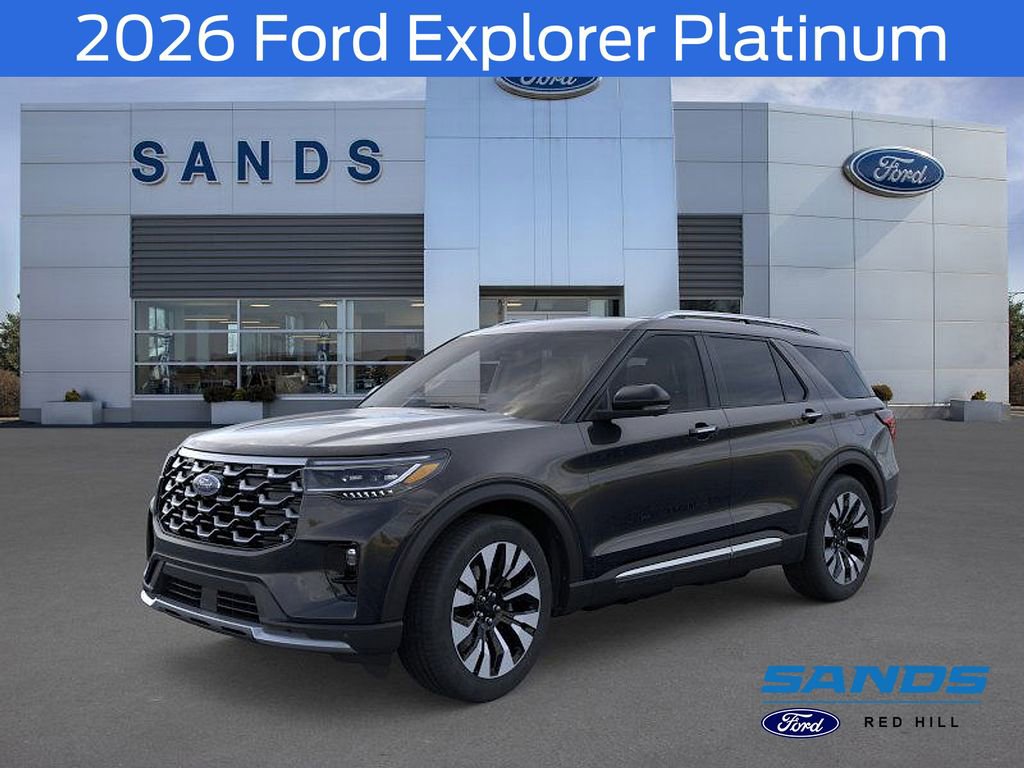 New 2026 Ford Explorer Platinum w/ LUX Leather Package
