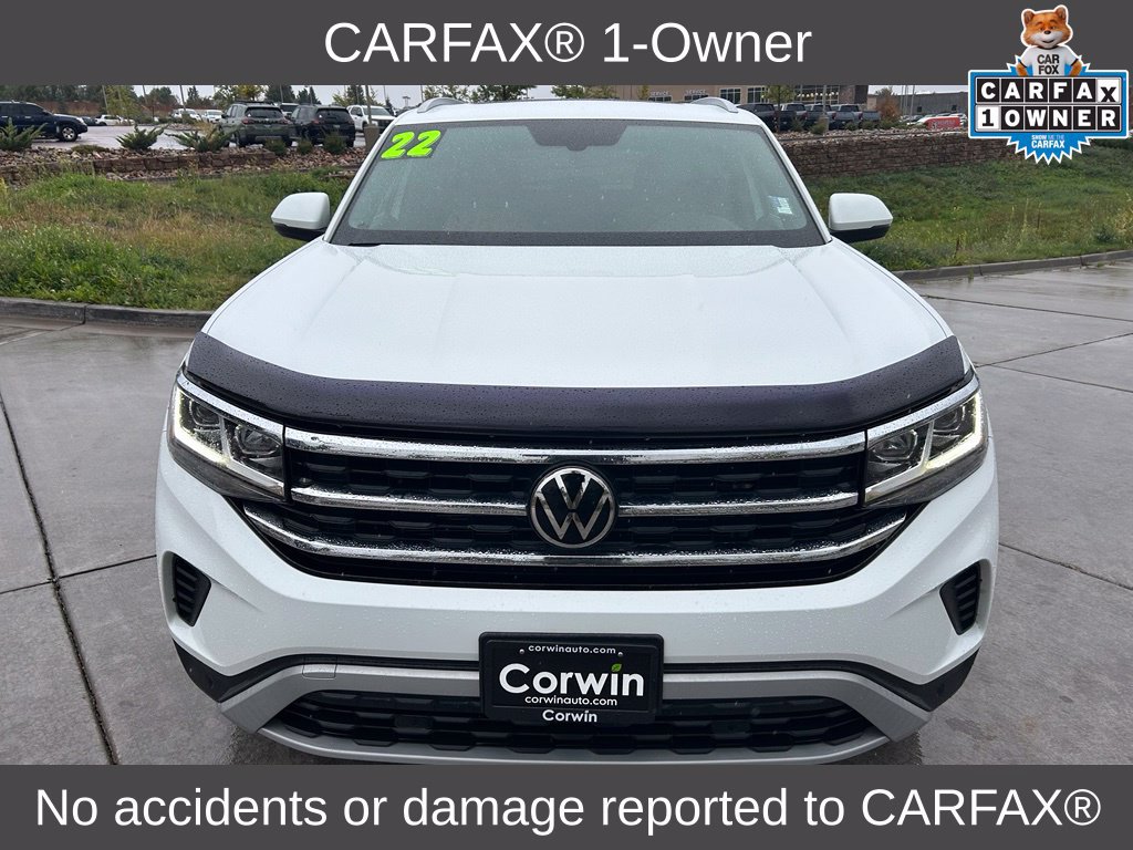 Used 2022 Volkswagen Atlas Cross Sport SE AWD/4WD image 2