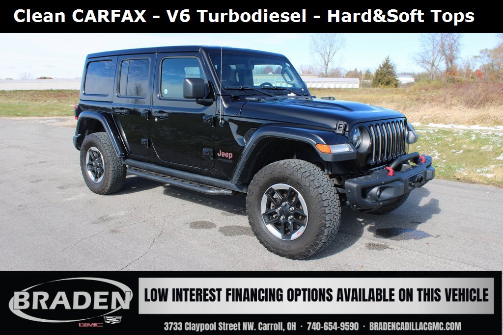 Used 2020 Jeep Wrangler Unlimited Rubicon w/ Uconnect 4C Nav & Sound Group
