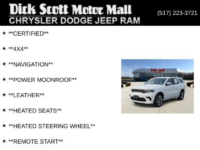 Certified 2024 Dodge Durango Citadel AWD/4WD image 10