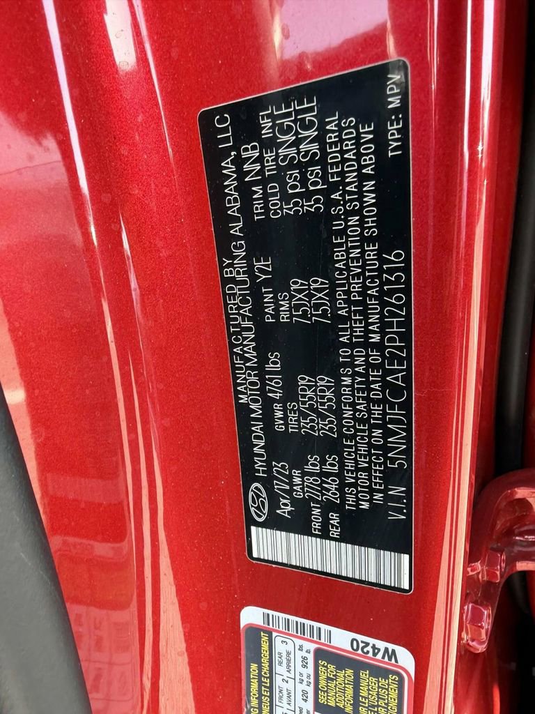 Certified 2023 Hyundai Tucson SEL w/ Convenience Package image 21