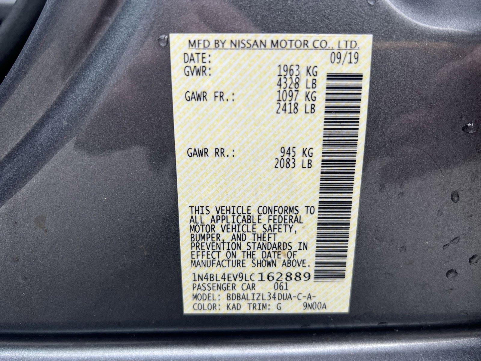 Used 2020 Nissan Altima 2.5 SL image 28