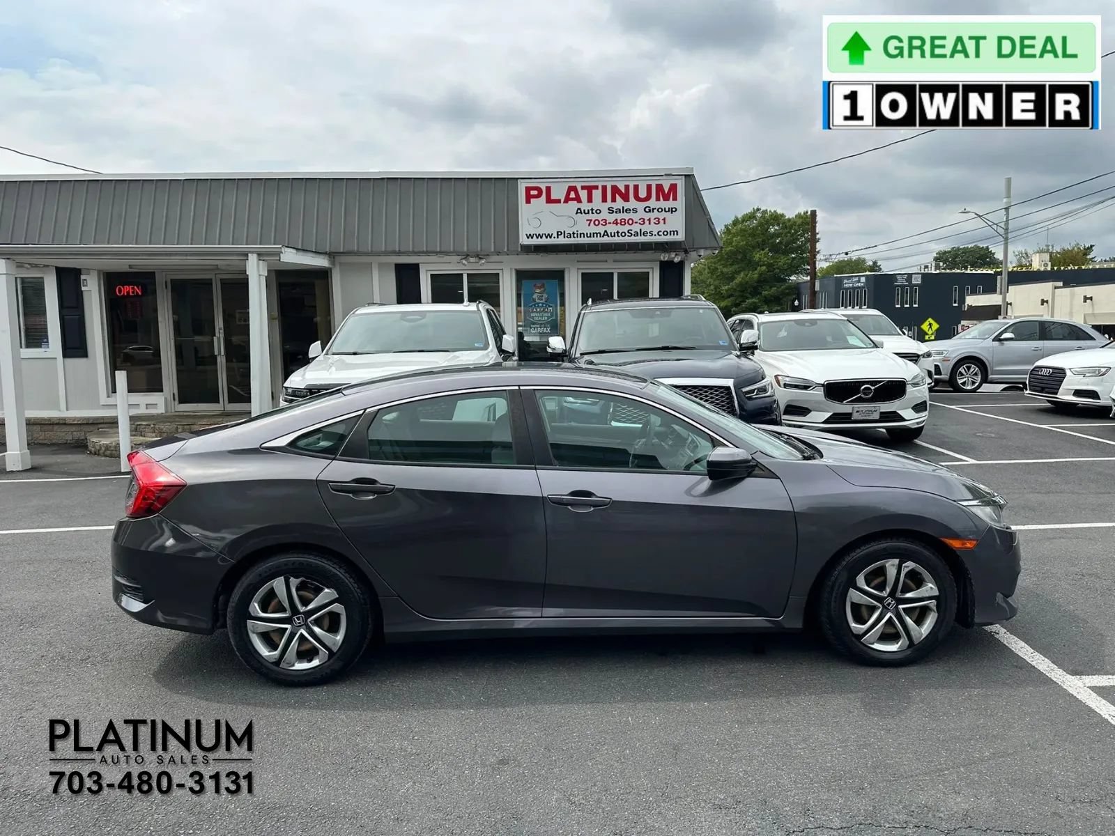 Used 2017 Honda Civic LX image 2