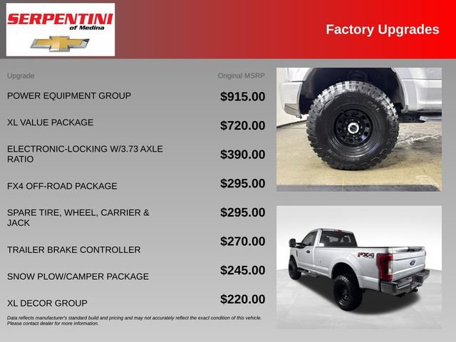 Used 2017 Ford F250 XL w/ Power Equipment Group AWD/4WD image 5