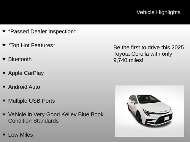 Certified 2025 Toyota Corolla SE image 6