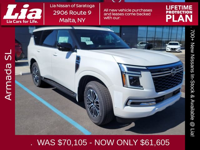 New 2025 Nissan Armada SL w/ Captain's Chari Seat Package