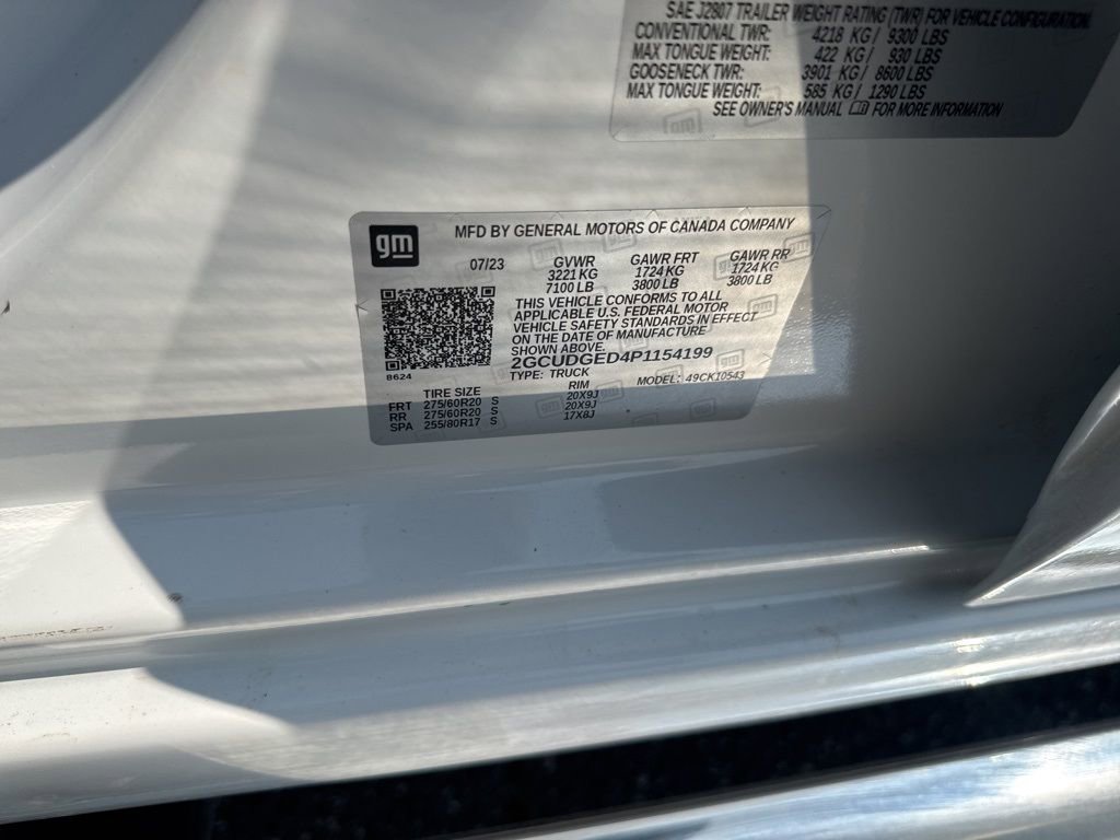 Used 2023 Chevrolet Silverado 1500 LTZ image 38