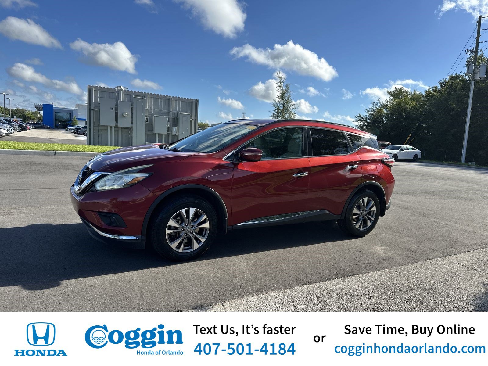 Used 2015 Nissan Murano SV w/ Cargo Package