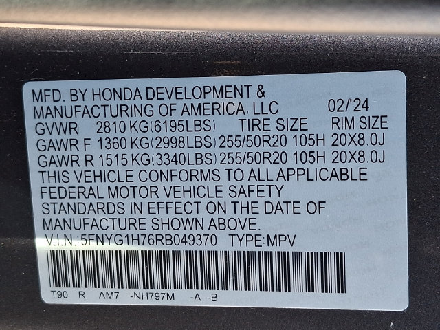 Used 2024 Honda Pilot Touring image 27