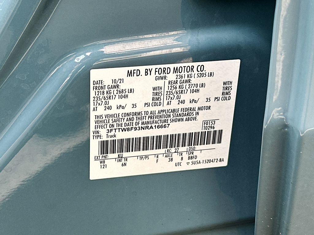 Used 2022 Ford Maverick Lariat w/ Lariat Luxury Package image 27