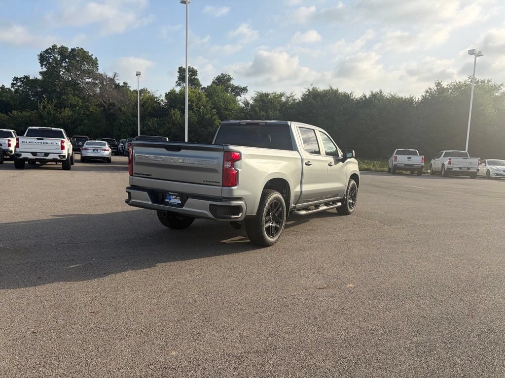 New 2026 Chevrolet Silverado 1500 Custom w/ Turbomax Blackout Package RWD image 5