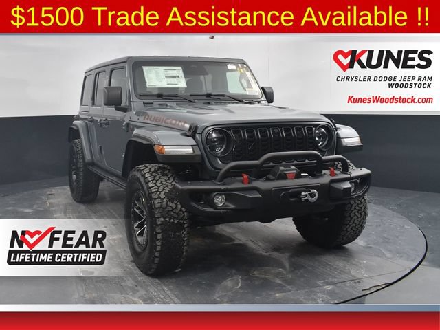 New 2026 Jeep Wrangler Unlimited Rubicon w/ Xtreme 35 Tire Package