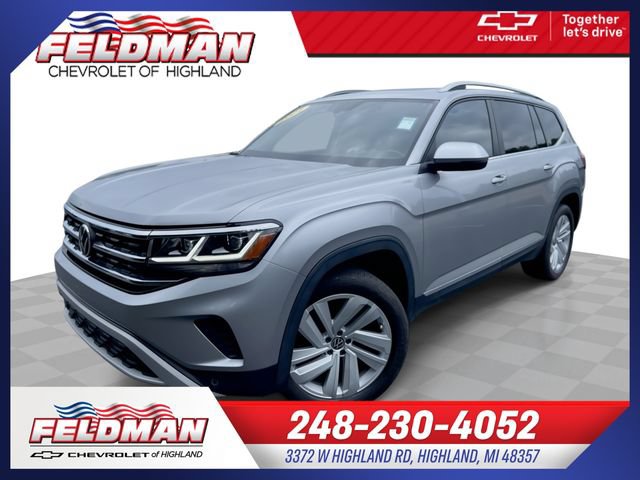 Used 2021 Volkswagen Atlas SEL AWD/4WD image 1
