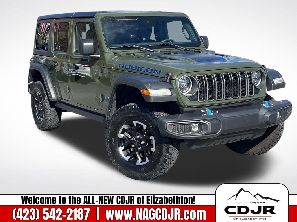 Used 2024 Jeep Wrangler Unlimited Rubicon 4xe 360° Tour