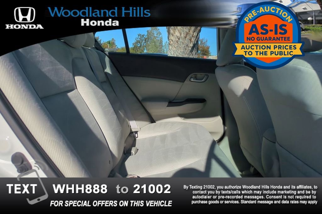 Used 2012 Honda Civic HF image 21