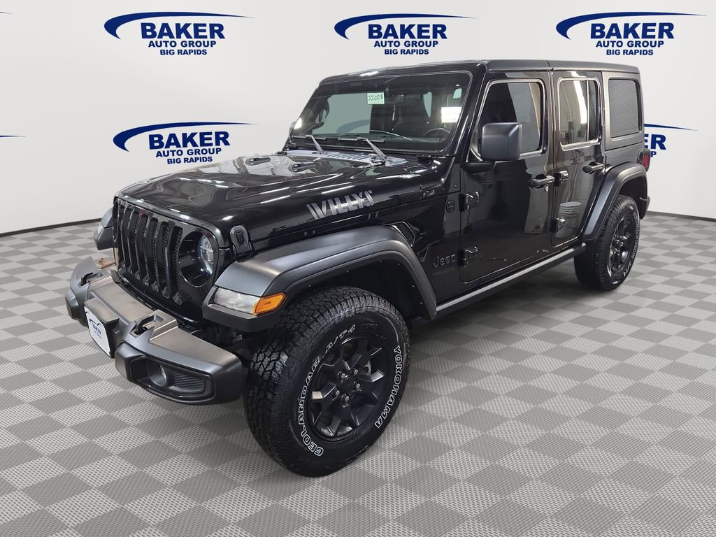 Used 2022 Jeep Wrangler Unlimited Willys image 8
