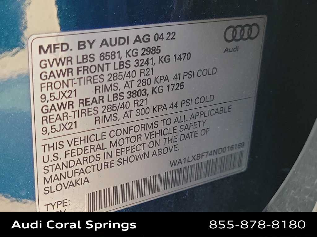 Certified 2022 Audi Q7 3.0T Premium Plus AWD/4WD image 29
