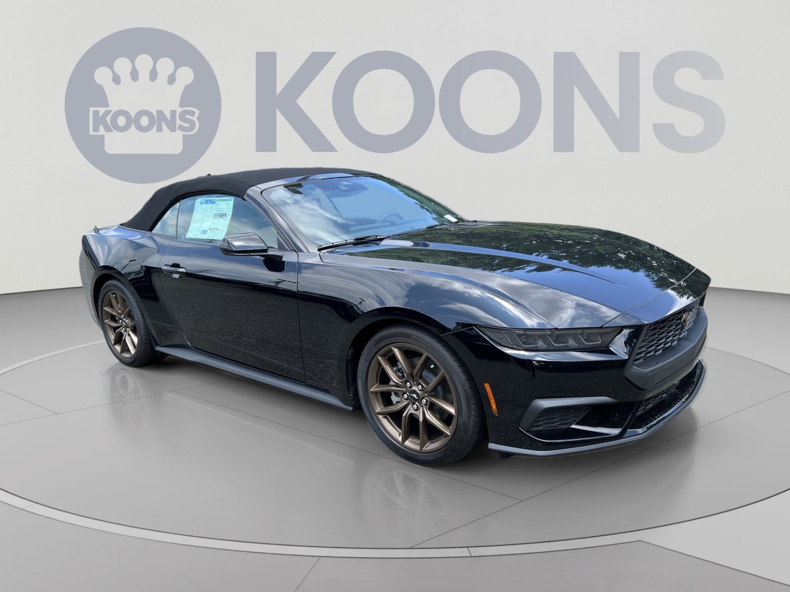 New 2026 Ford Mustang Convertible w/ Bronze Appearance Package RWD image 2