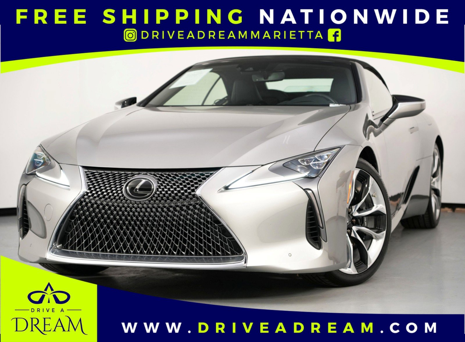 Used 2023 Lexus LC 500 Convertible image 1