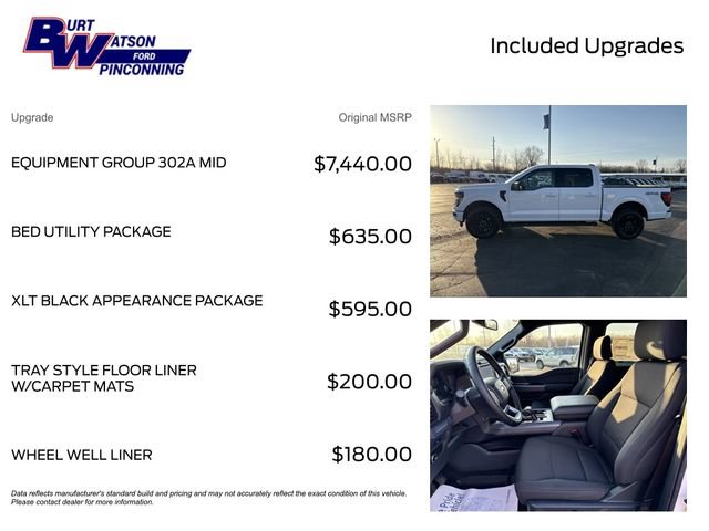 New 2025 Ford F150 XLT w/ Equipment Group 302A MID AWD/4WD video 3