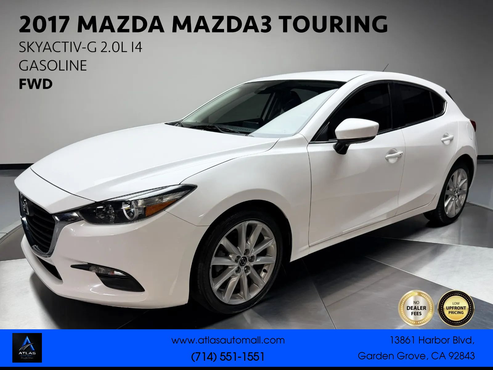 Used 2017 MAZDA MAZDA3 Touring