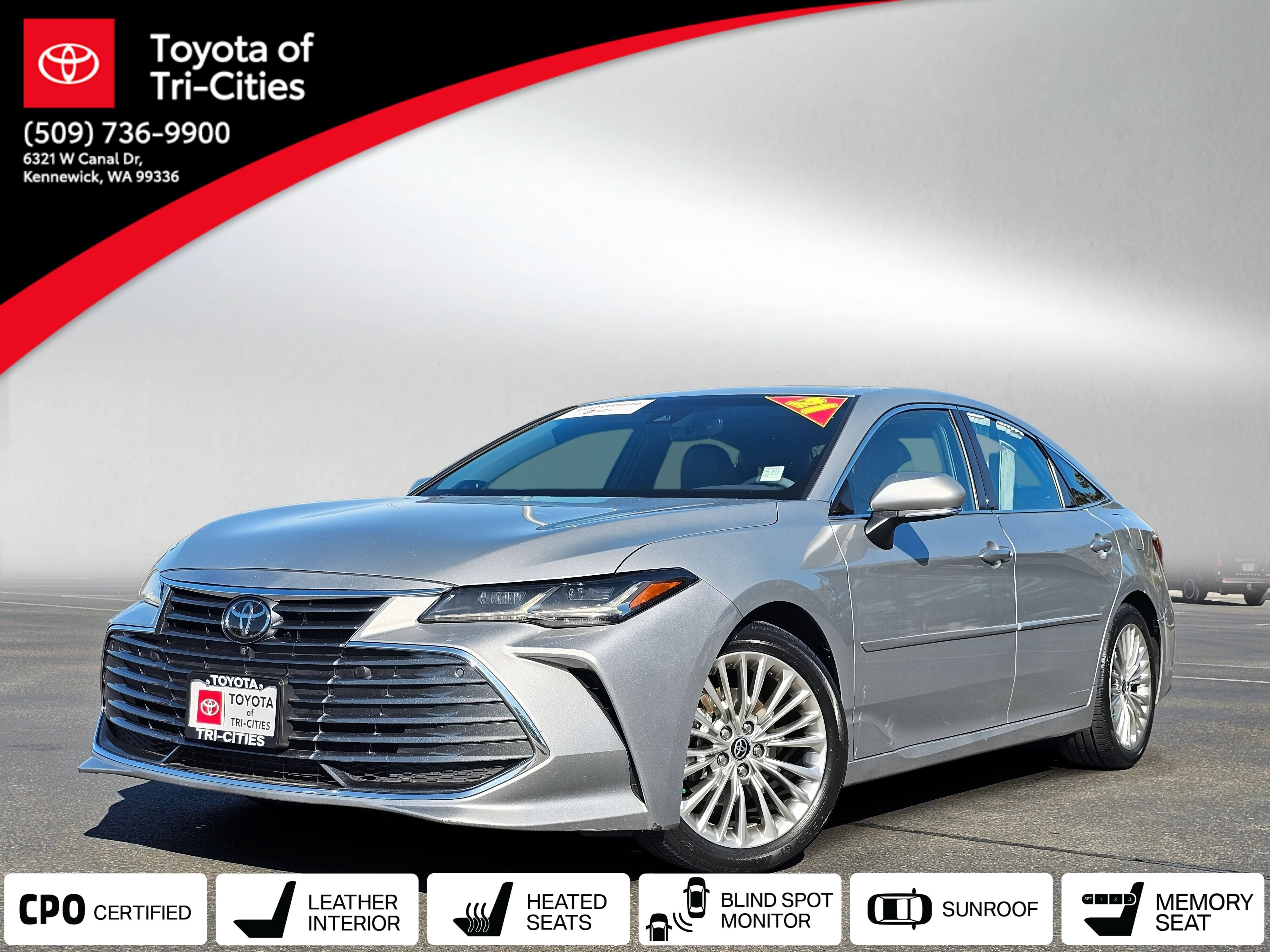 Certified 2021 Toyota Avalon Limited w/ Advanced Safety Package